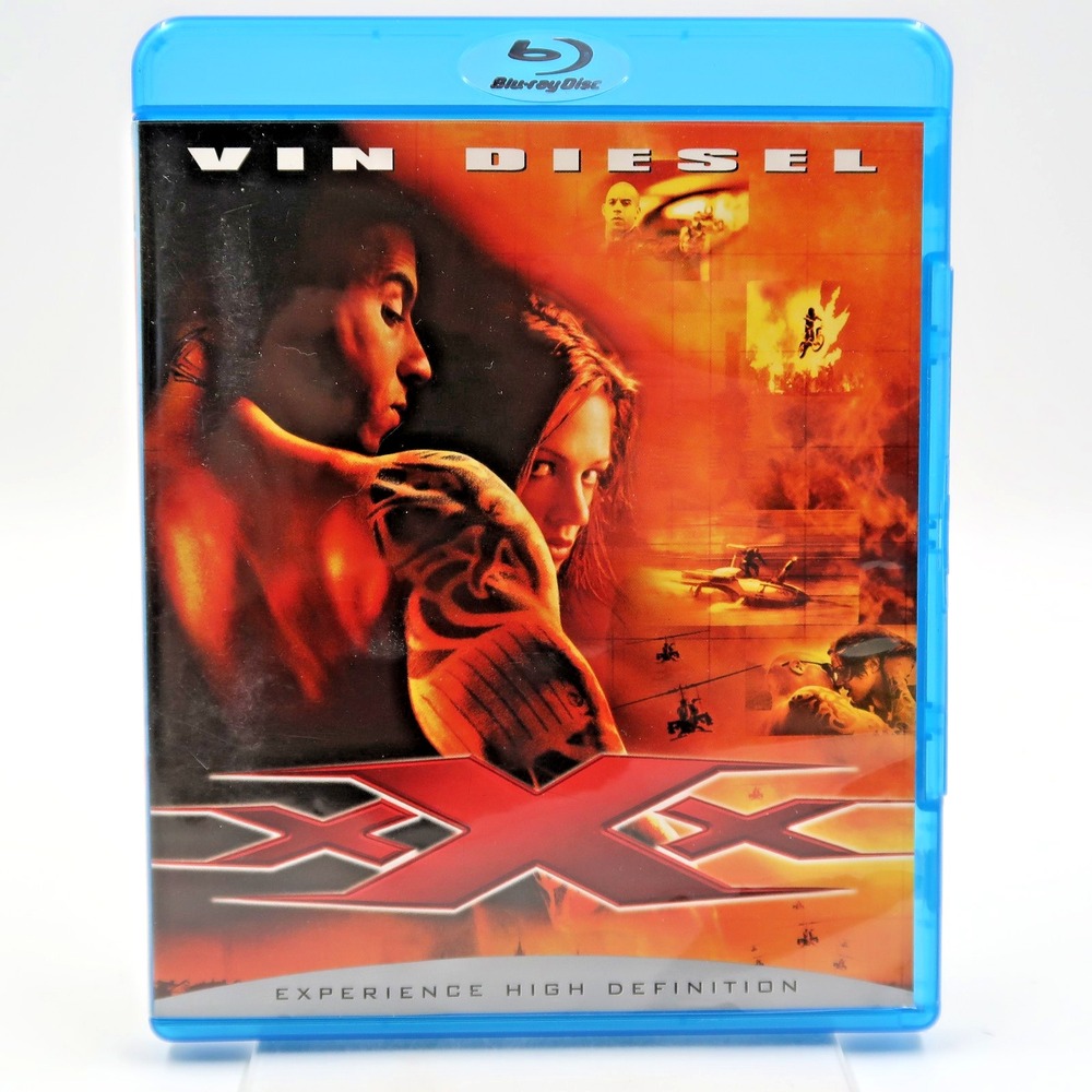xXx Blu-ray 2002 Action Movie Vin Diesel Columbia Pictures Widescreen 14A
